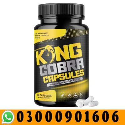 King Cobra Male Enhancement Capsules in Pakistan
