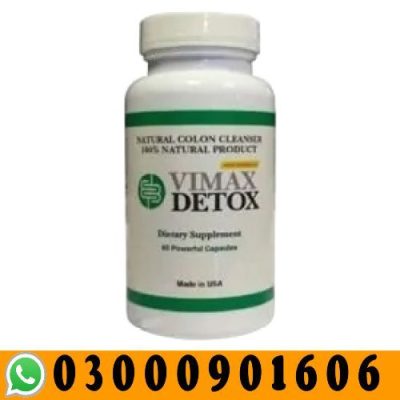 Vimax Detox Male enhancement capsules In Pakistan