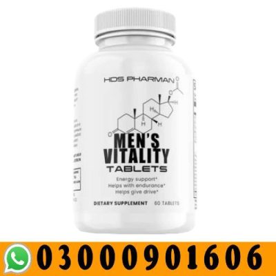 Men’s Vitality Herbal Supplements (60 Tablets) in Pakistan